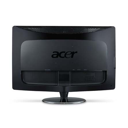 The Acer HN274H from different angles. Appearances make it look more like a HDTV than a usual monitor, and the range of connections is impressive. As with all the shots on these pages, you can click on the thumbnails for the full-size images.