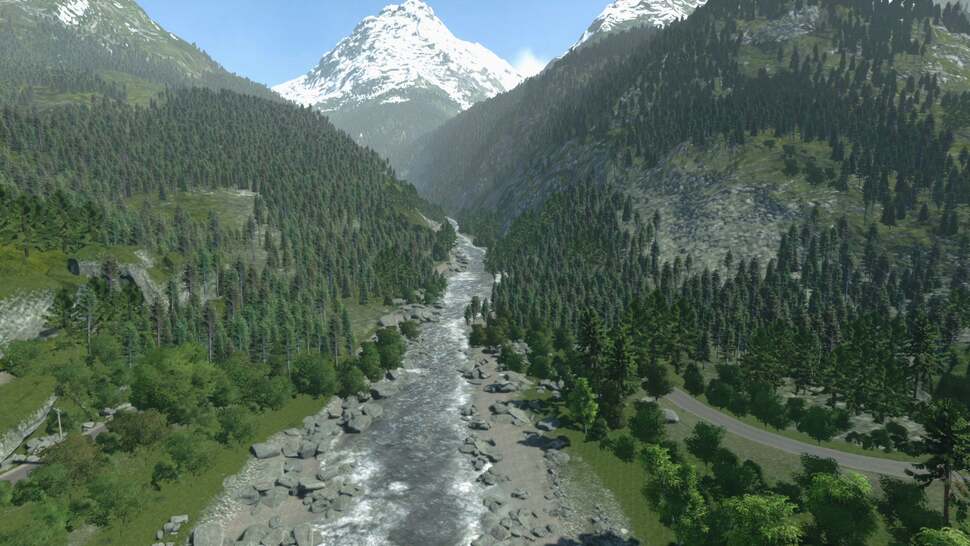 The environments in DriveClub are densely populated and feature massive draw distances that extend far into the distance