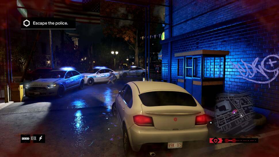 The Disrupt engine's promise of hundreds of individual light sources comes out best at night. This part, at least, holds up to the promises made by the E3 2012 presentation - especially when paired with soaking-wet surfaces