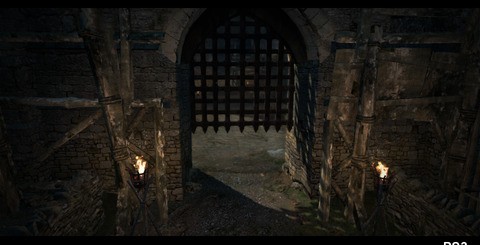 While the vast majority of the artwork and effects are identical, we do see a few subtle differences in some places. Texture detail is pared back slightly in some scenes on the PS3 (top) while LOD (level of detail) streaming is a tad faster on the 360.