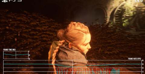 Rats! A real stress point for the consoles here. Xbox Series X holds the line at 30fps, but the 120Hz mode (capped to 40fps) shows how close to the wire it is. Meanwhile, in both 30fps and 40fps modes, PlayStation 5 has some issues.