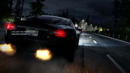 At higher resolutions (here, 1080p) - the PC version of Need for Speed establishes some level of dominance over the console versions. Not only do you get more pixels, but the improved texture quality is allowed to shine too.