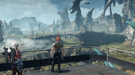 Xenoblade Crhonicles X is a surprisingly epic game for the Wii U, with a mixture of large open areas and detailed city environments.