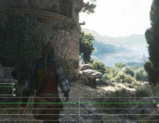 The opening scene seems to be GPU limited on Series S and PS5 here in 40fps mode, with only Series X hitting the frame-rate cap.