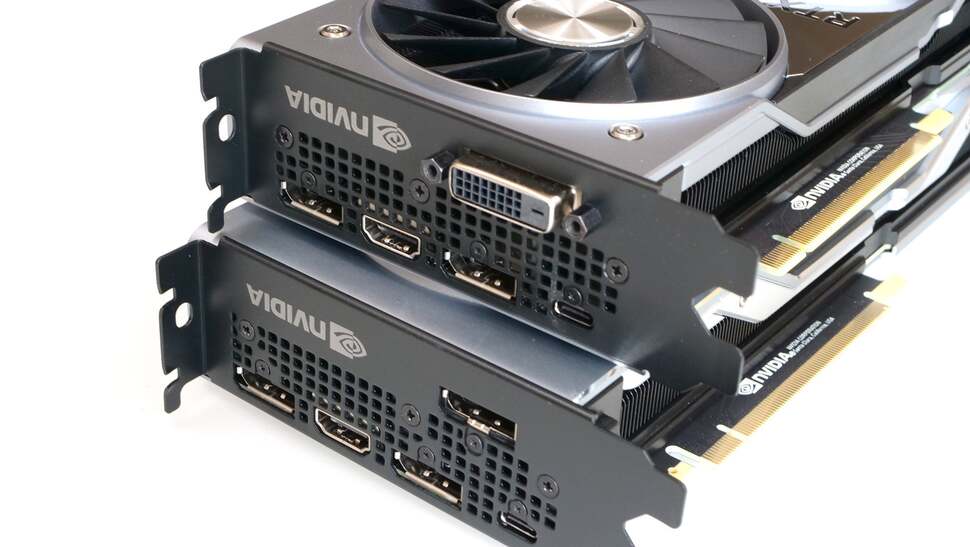 There's the same I/O on each card too