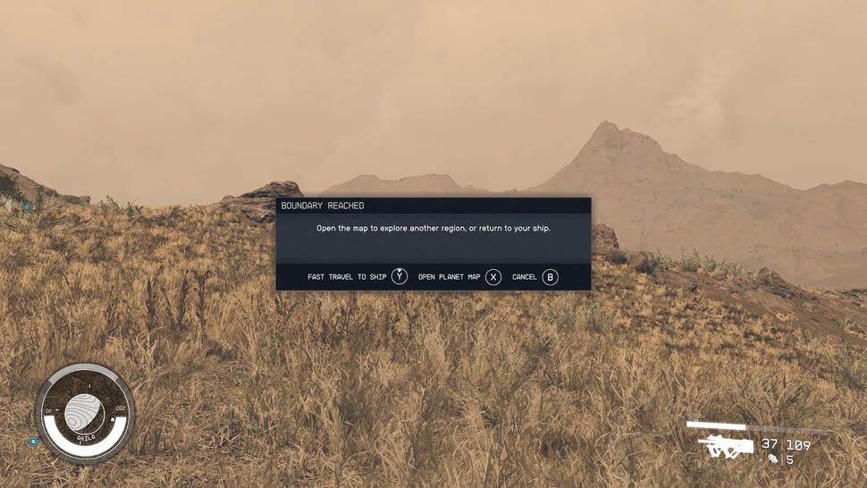 The boundary limitation is real - but so is the reality that there's not much point travelling beyond those boundaries