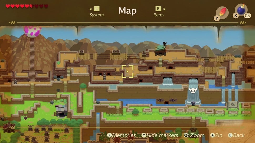 Quality of life improvements are well-judged - the map is a big upgrade, while menu management and button-mapping is a huge improvement over the Game Boy original