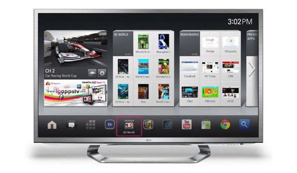 Despite a faltering start, the inclusion of the Google TV platform into the displays themselves could kickstart the format. LG's demo of full Gaikai gameplay integration at CES 2012 attracted a number of plaudits.