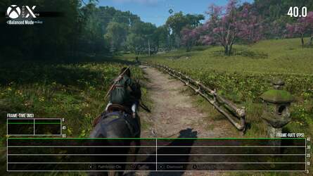 The 40fps balanced mode is well optimised on PS5 and Series X and keeps RTGI - plus strand hair physics - in tact across all areas of the world.