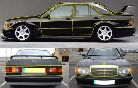 A slew of reference materials including all-important CAD models are available for newer cars, but this Mercedes predates the wonder of computer-generated modelling in the automotive business, so the model needs to be rebuilt from scratch.