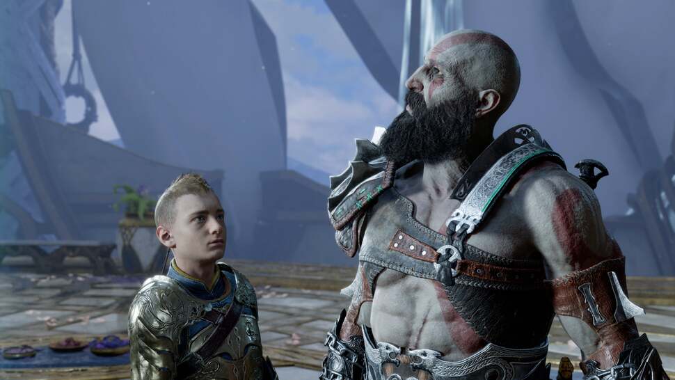 Some samples shots of God of War: Ragnarök's visual quality