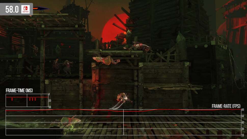 The Switch game targets 1080p60 docked with only minimal drops and actually seems a touch smoother in 720p mobile mode. Cutbacks against more powerful machines are intelligently handled and the game is a delight on the Nintendo hybrid