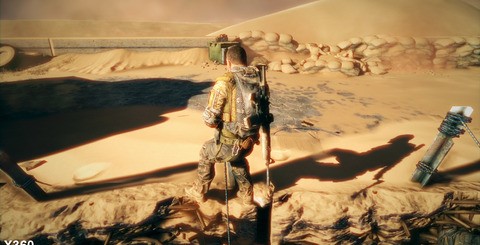 The Xbox 360 version benefits from enhanced effects such as screen-space ambient occlusion (SSAO) and improved ambient shadowing. Curiously, differences in the rendering set-up even appear to be replicated in the Bink-encoded FMVs (bottom).