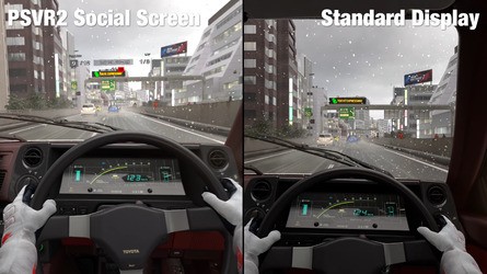 Side-by-side comparisons like these ones are the only way to really spot the necessary downgrade in resolution and effects in the VR presentation.