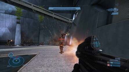 Texture filtering is clearly massively improved over Halo 3, as you can see from examination of the ground textures in these shots.