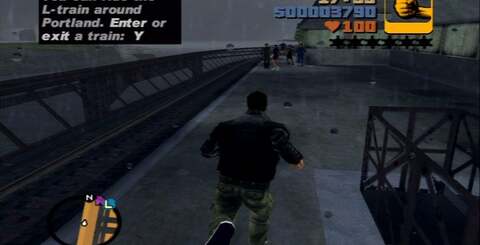 Images taken from the original Xbox version of GTA3 (running on original hardware, not backwards compatibility). The game benefits from improved effects work encompassing fire radiosity, water droplets on the camera, specular sheen and reflective maps - not all of these improvements turned up on the new mobile version.