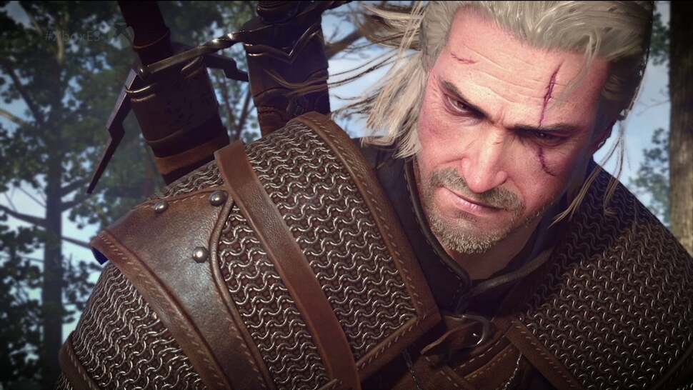 Geralt's in-game model gets a huge upgrade on both PC and Xbox One, with tone-mapping, hair physics and cloth simulation each bring the character to life in motion