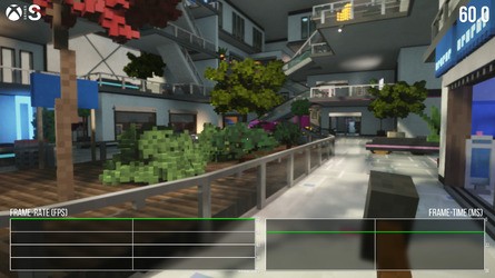 Xbox Series X has a double-buffer v-sync problem that causes frame-rates to vary dramatically (solved with VRR). This may be the case on Series S too but as it tends to lock to 60fps and stay there, it's not really an issue.