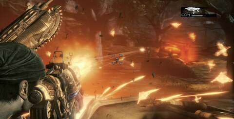 Lighting and effects work in Gears of War 3 is a massive improvement over previous UE3 titles, as these in-game screenshots demonstrate.