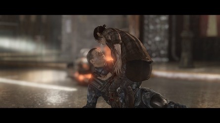 Depth-of-field and bokeh are impressively handled in the outdoor scenes, with the change in focus in the camera adeptly handled. However, on the indoor scenes the effect on out-of-focus planes is pixellated - somewhat out of kilter with the pristine presentation overall.