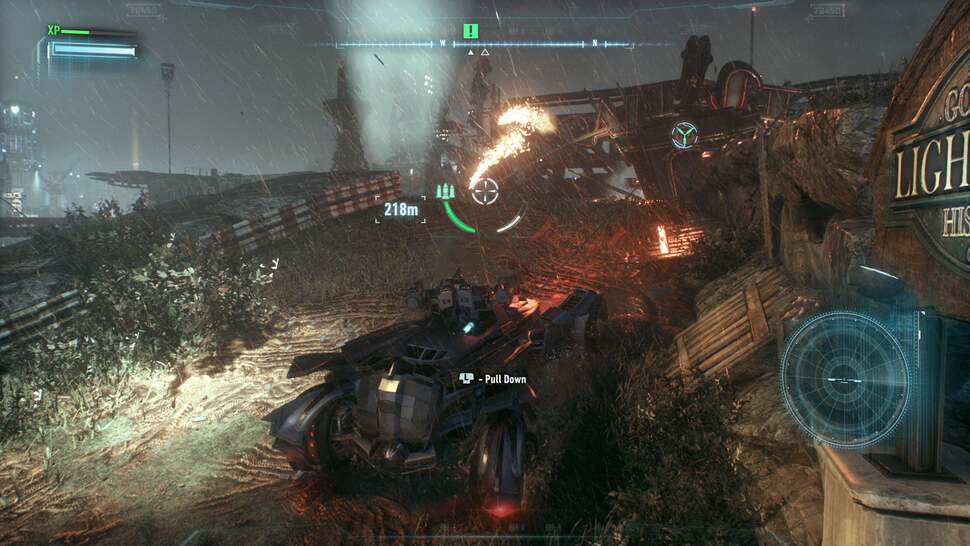 Particle effects are in abundance during the game's tanks battles, with each particle lit individually
