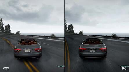 Anti-aliasing is standard on the console games, but not implemented at all on PC. With lower resolutions in particular its omission is impactful on overall image quality.