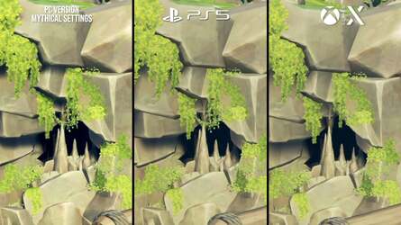 In terms of level of detail and foliage, there are examples of PlayStation 5 pushing further than Xbox Series X, which is certainly unexpected.