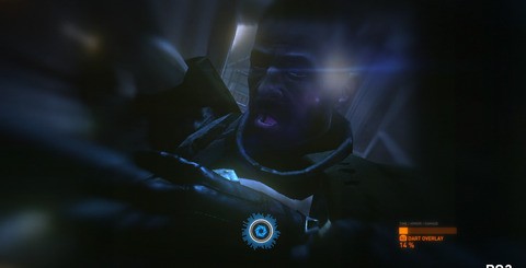 There are some differences in the implementation of post-processing (top), but the signature lighting technology used in Syndicate is equally impressive on both system (bottom)