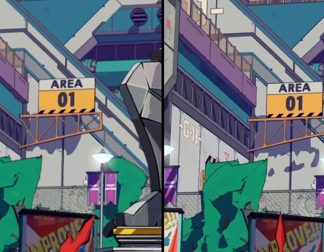 Series S does look a little softer, but Hi-Fi Rush is still one of the sharpest current-gen games on the platform.