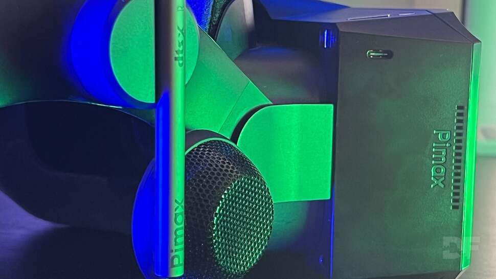 These are surprisingly great headphones which add a lot to the experience.