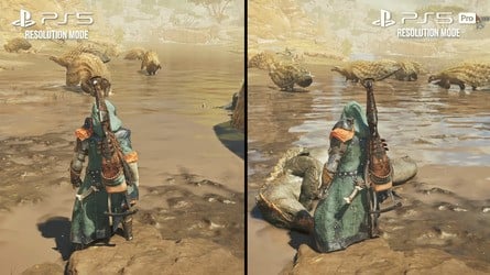 Reflection handling is much-improved in resolution mode on PS5 Pro, with RT providing more realistic and less artefact-prone results.
