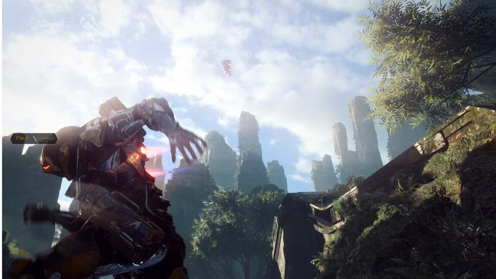 The verticality of Anthem's E3 demo sticks out next to the likes of Destiny. Every corner of the open-world has to be accounted for with detail, even under water