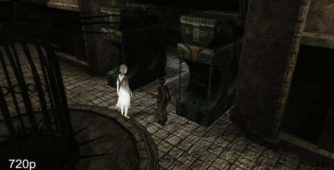 A second set of PS2 vs. PS3 vs. PC shots - here, the overall experience is much more similar, but you'll note the additional tiling of the textures on the PlayStation 3 version.