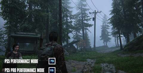 By switching to the legacy performance mode and running under VRR, frame-rate differentials can be unearthed - and the Pro seems to run at a max 29 percent faster than the standard model. Some of the results here may be impacted by the CPU limitation.