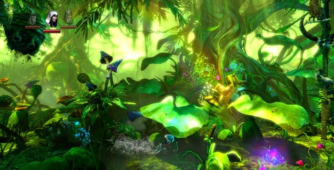 Trine 2 looks breathtaking in 1080p. Here we are running the game with 4x SSAA (super-sampling) enabled, along with FXAA for maximum image quality goodness. This set-up is incredibly demanding, however, requiring the GPU to render scenes in 3840x2160 (4K!) before scaling back down to 1080p to create anti-aliasing samples. But the results are well worth it for the increased level of clarity and detail on offer if you have the pre-requisite hardware to handle the heavt rendering load.