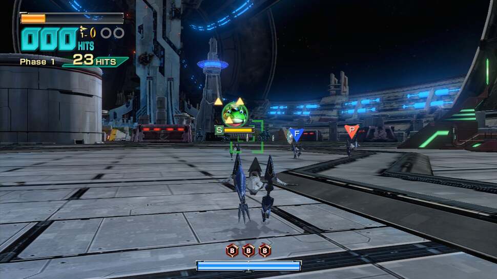 Bilinear filtering doesn't flatter floor textures while strutting in a Walker - though the game often moves far too quickly to catch the shortfall here