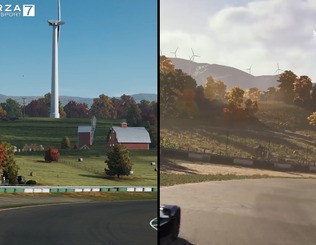 There's a massive advancement in terms of track-side detail between FM7 and FM 2023.