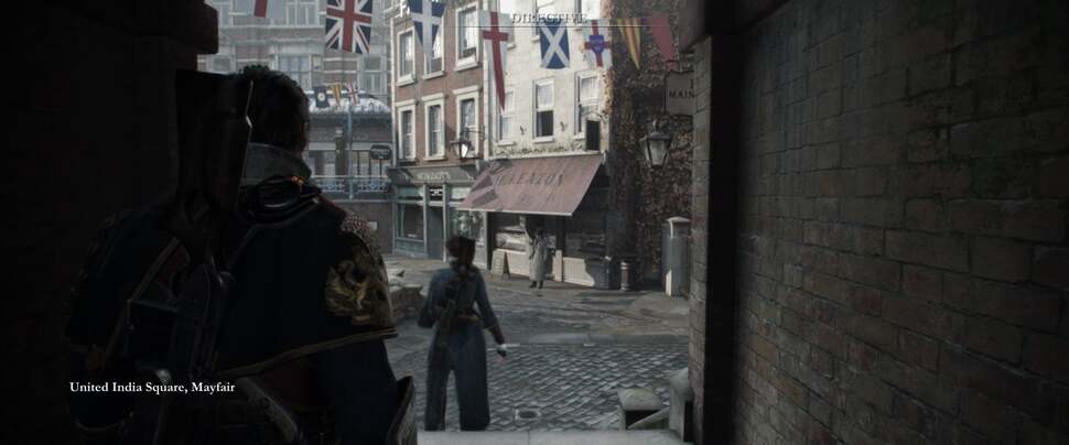 Aside from the realistic uniforms worn by the main characters, flags and other such flourishes are impacted by wind conditions, reflected in the shadow work too