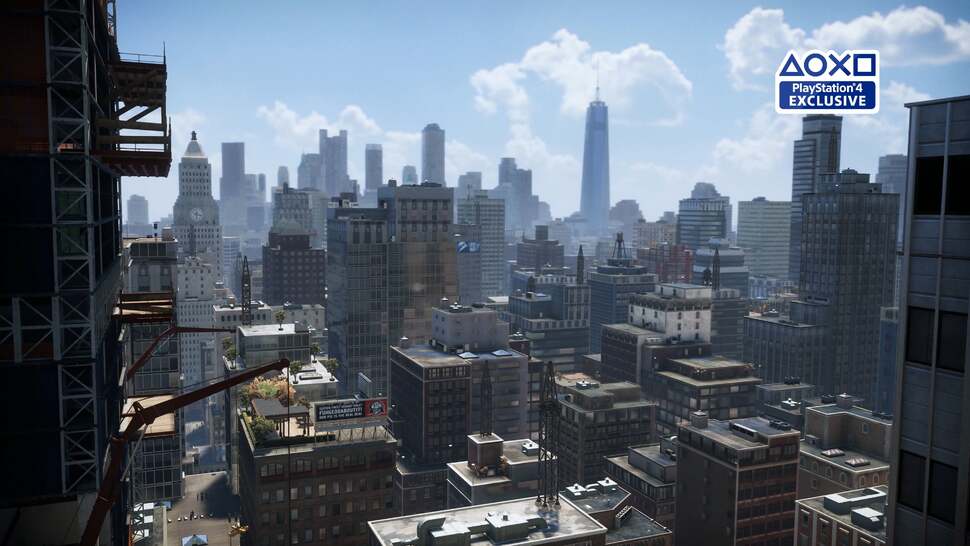 Draw distance is excellent with very little in the way of LOD pop-in. The level of detail remains high across scenery at range, creating a densely packed cityscape to explore