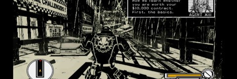 Here's how Wii U's hardware scaler (and in the case of MadWorld, the deinterlacer) processes original Wii games. Wii U output 'SD' resolutions at 720x480 or 720x576 with the HDTV scaling that out to a 16:9 resolution - something we've done here in Photoshop (along with limited to full-range RGB colour conversion). All original Wii titles had some degree of letterboxing, which carries forward to Wii U back-compat, while deinterlacing artifacts can be seen on the MadWorld dialogue box on the top-right. Click through for full-resolution images.