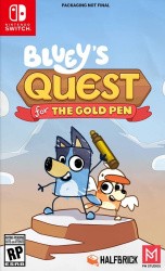 Bluey's Quest for the Gold Pen Cover