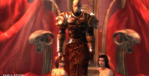 Resolution limitations in the PS2 prevented God of War's art from realising its full potential on-screen. The improvements in the God of War Collection can be dramatic.