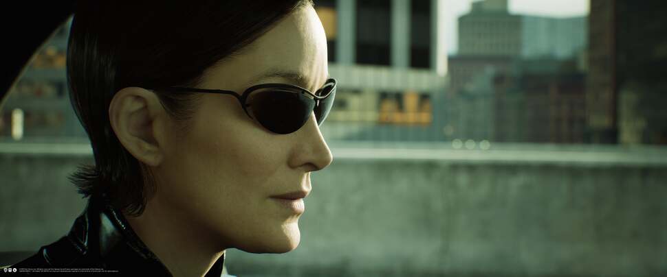 Cinematic sequence shots from Epic taken from The Matrix Awakens