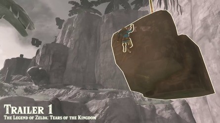 Tears of the Kingdom is impressive on its own terms, but doesn't match the features of the initial 2019 trailer. Later trailers look more accurate, albeit with what looks like higher resolution rendering. It's a tease for what the game could look like on more capable hardware.