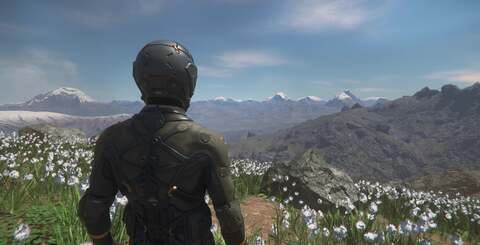 A mixture of procedural generation and artist effort across a range of disciplines is used to deliver Star Citizen's geography, biomes - and scalability.