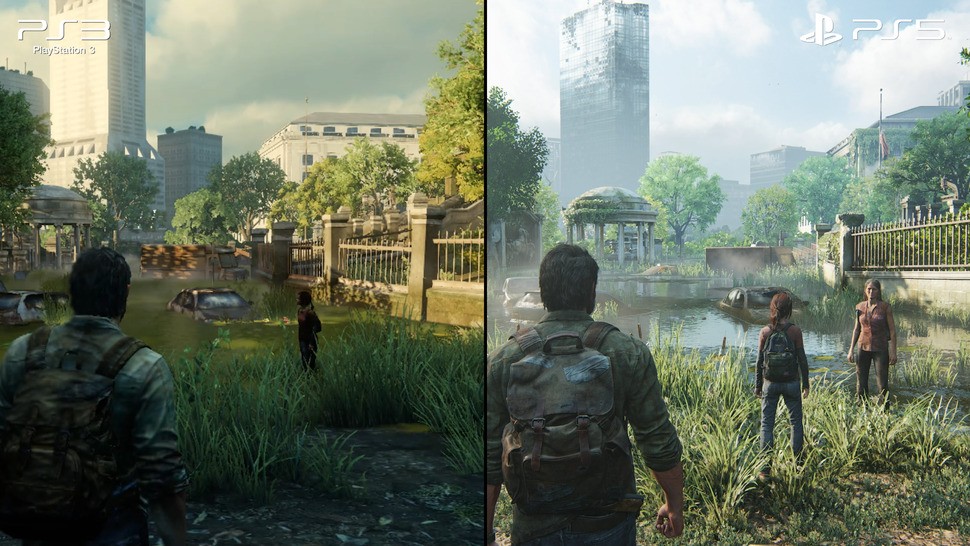 Unsurprisingly, there's a vast difference from the PS3 original and the new PS5 version