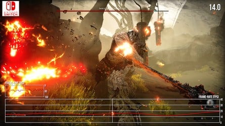 These two performance shots give some idea of the immense variation in fluidity in the experience - and when it's bad, it's really bad.