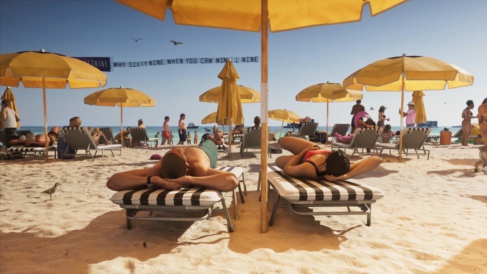 GTA 6: An Extended Look footage - beach
