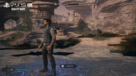 It is possible for the lighting to break when switching to the quality mode, eg the black holes below the grass and the missing lighting inside the ship shown here.