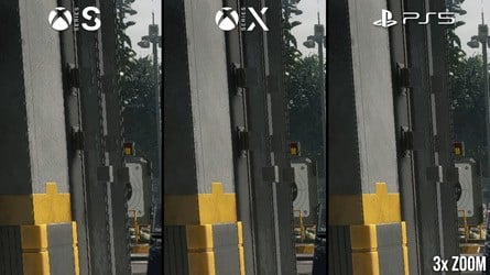 Series S has a notably softer resolve than Series X or PS5, with some assets also exhibiting lower texture resolutions on Series S compared to the premium current-gen consoles.